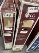 (2) LG UHD TVs