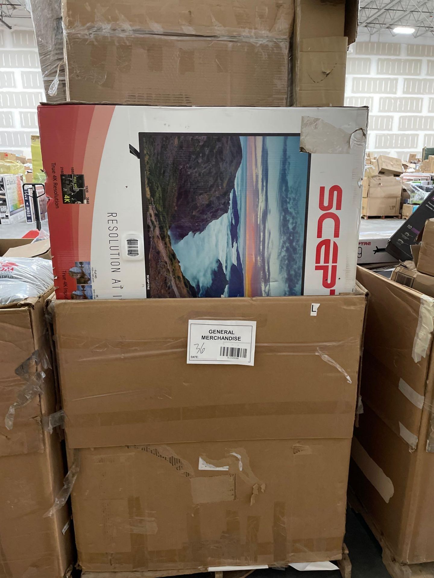 Sceptre 65" TV and more