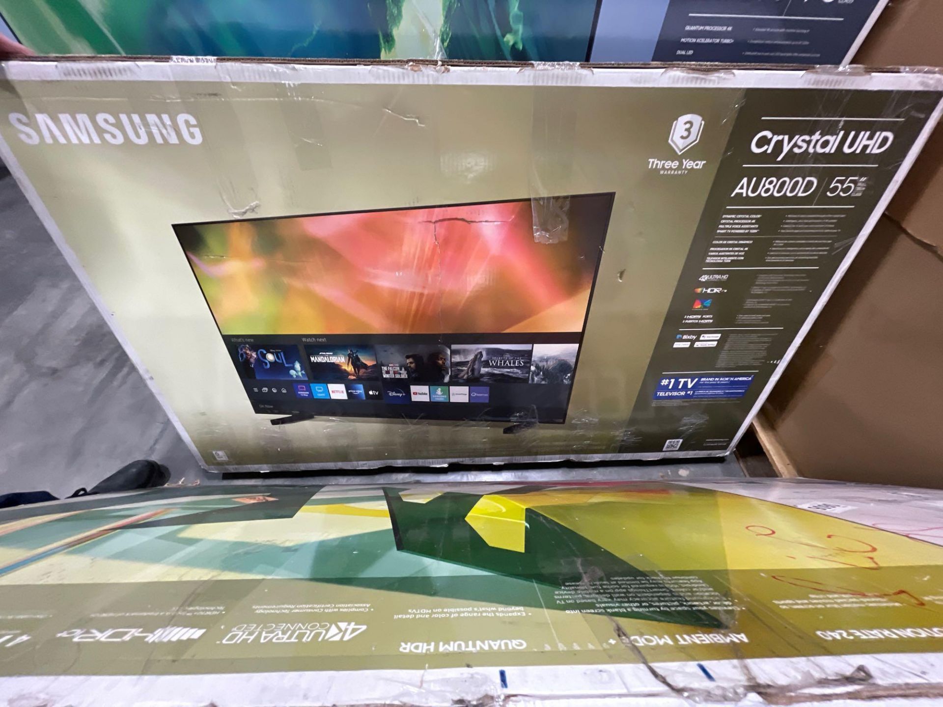 (4) Samsung TVs - Image 5 of 5