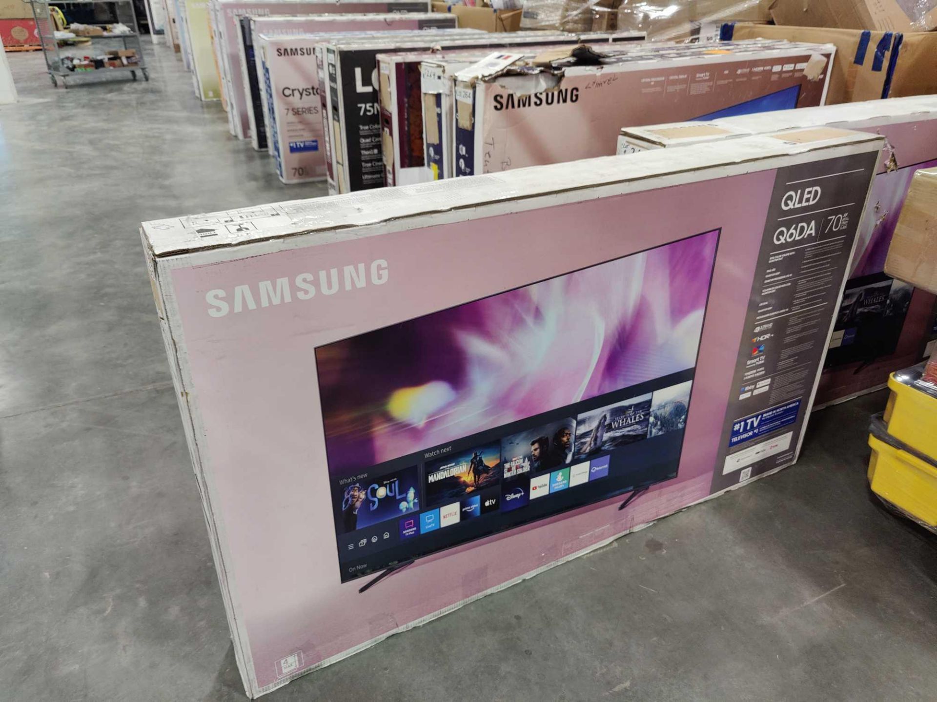 two Samsung 70-in TVs - Image 2 of 5