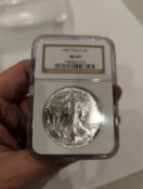 1987 Graded Silver Eagle