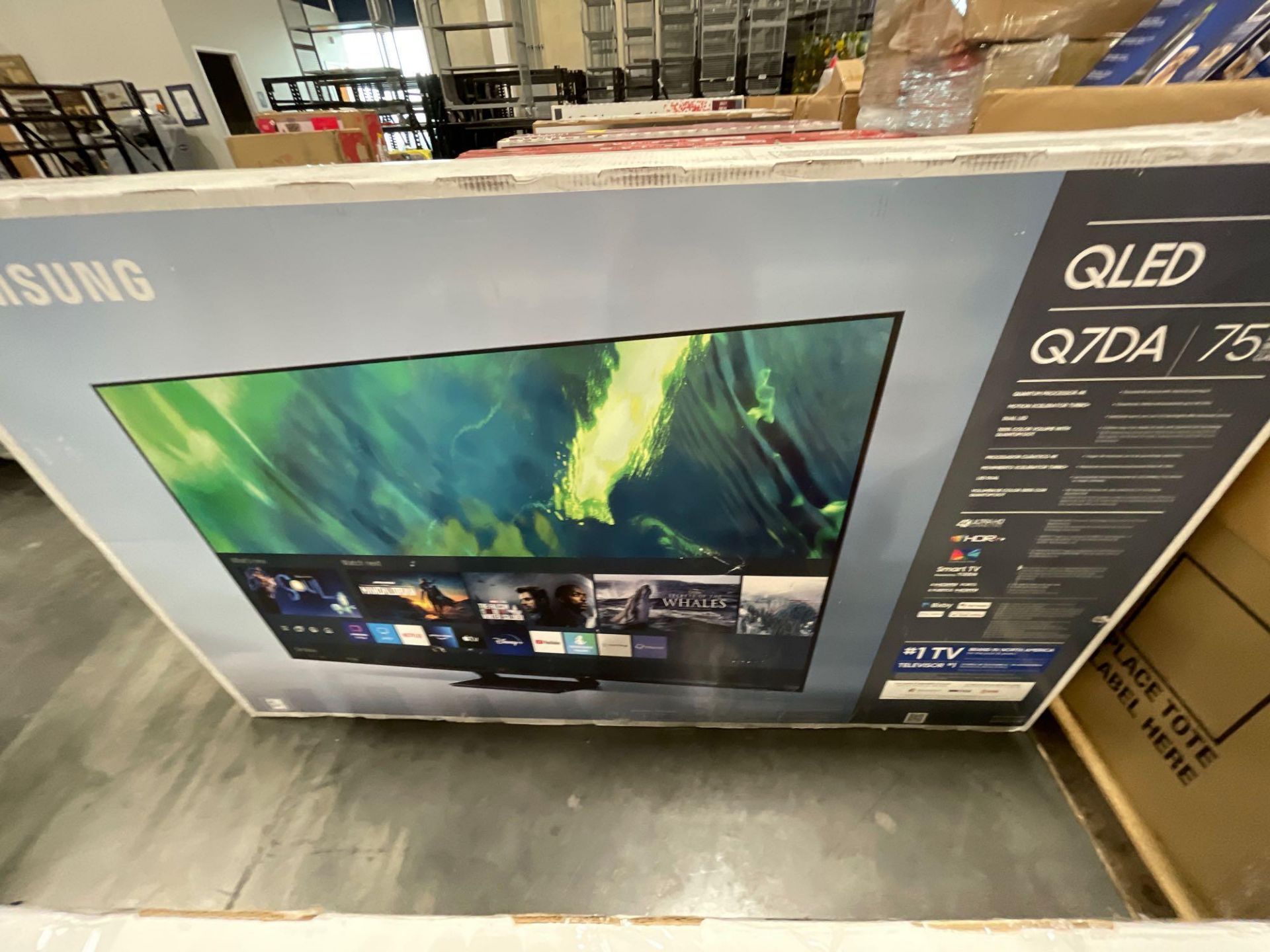 (2) Samsung 65" & 75" Tv's - Image 3 of 3