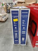 Two Samsung TVs