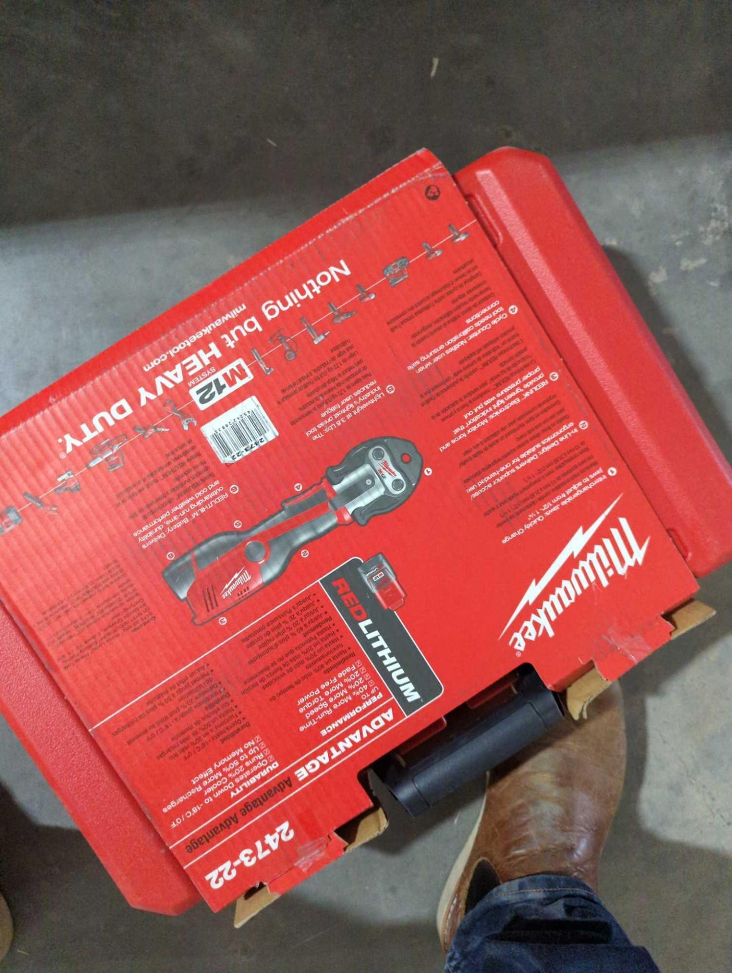 Milwaukee m12 force logic press tool and more - Image 7 of 8