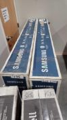 Two Samsung TVs