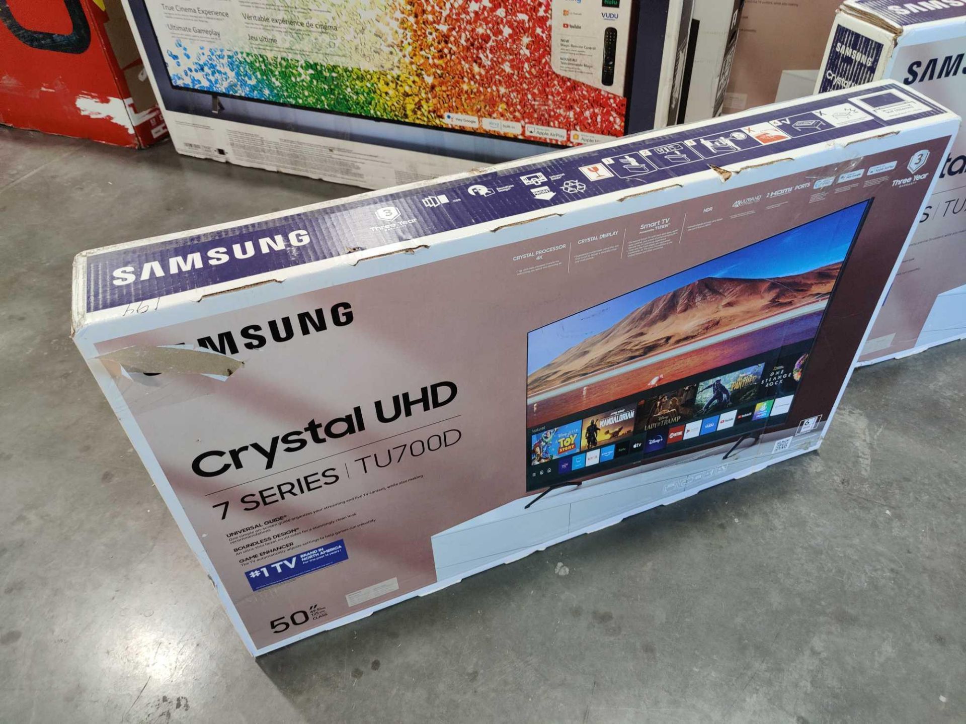 Two Samsung Crystal UHD - Image 2 of 5