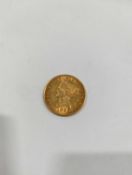 1882 Phidelphia Liberty Head Gold Coin