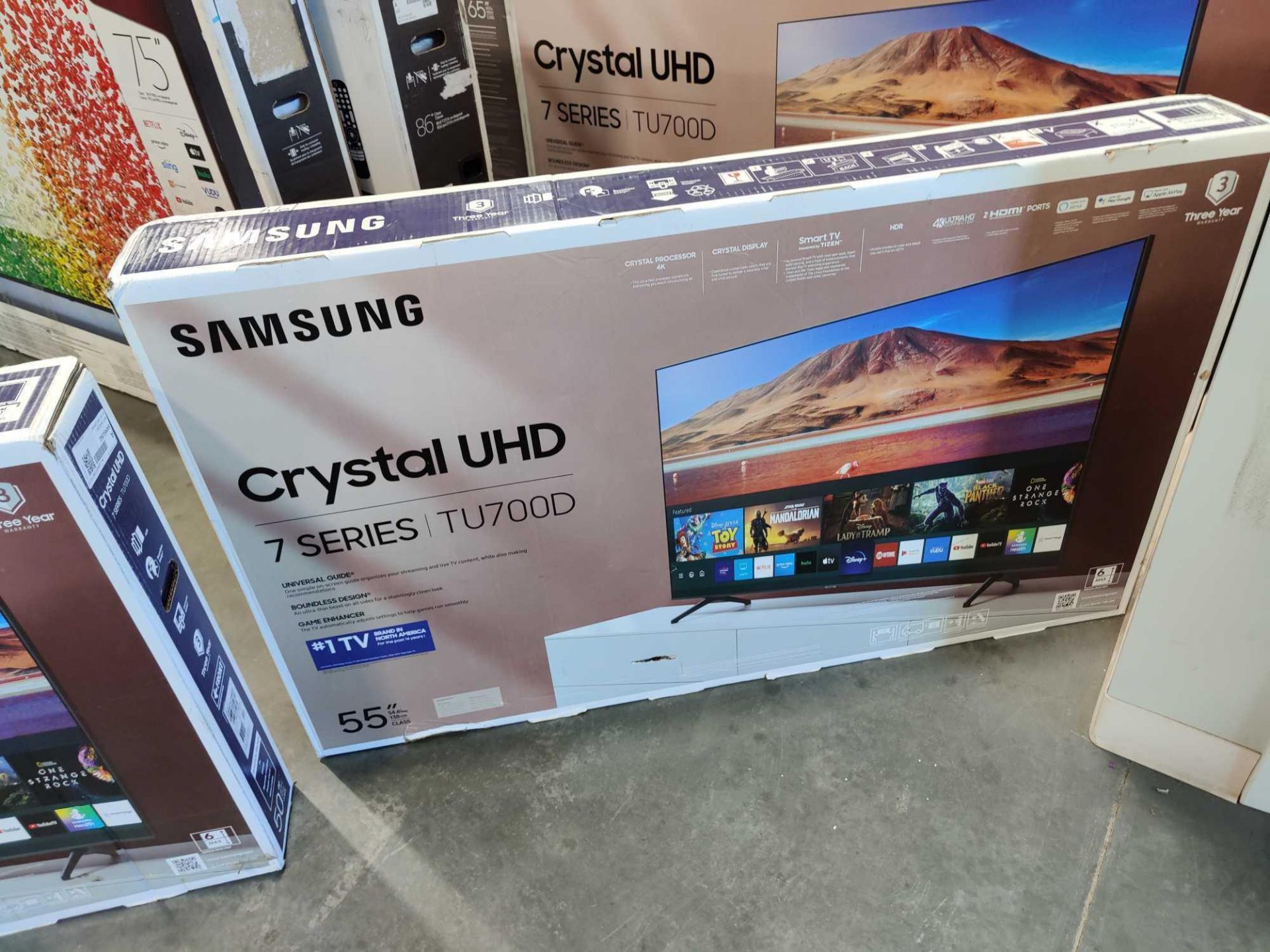 Two Samsung Crystal UHD - Image 5 of 5