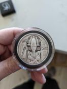 Osiris Antiqued Egyptian Gods 2 oz High Relief Coin
