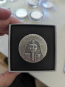 Egyptian Rameses 2 Oz Silver Coin