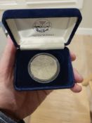 1991 American Eagle Silver Dollar with Case