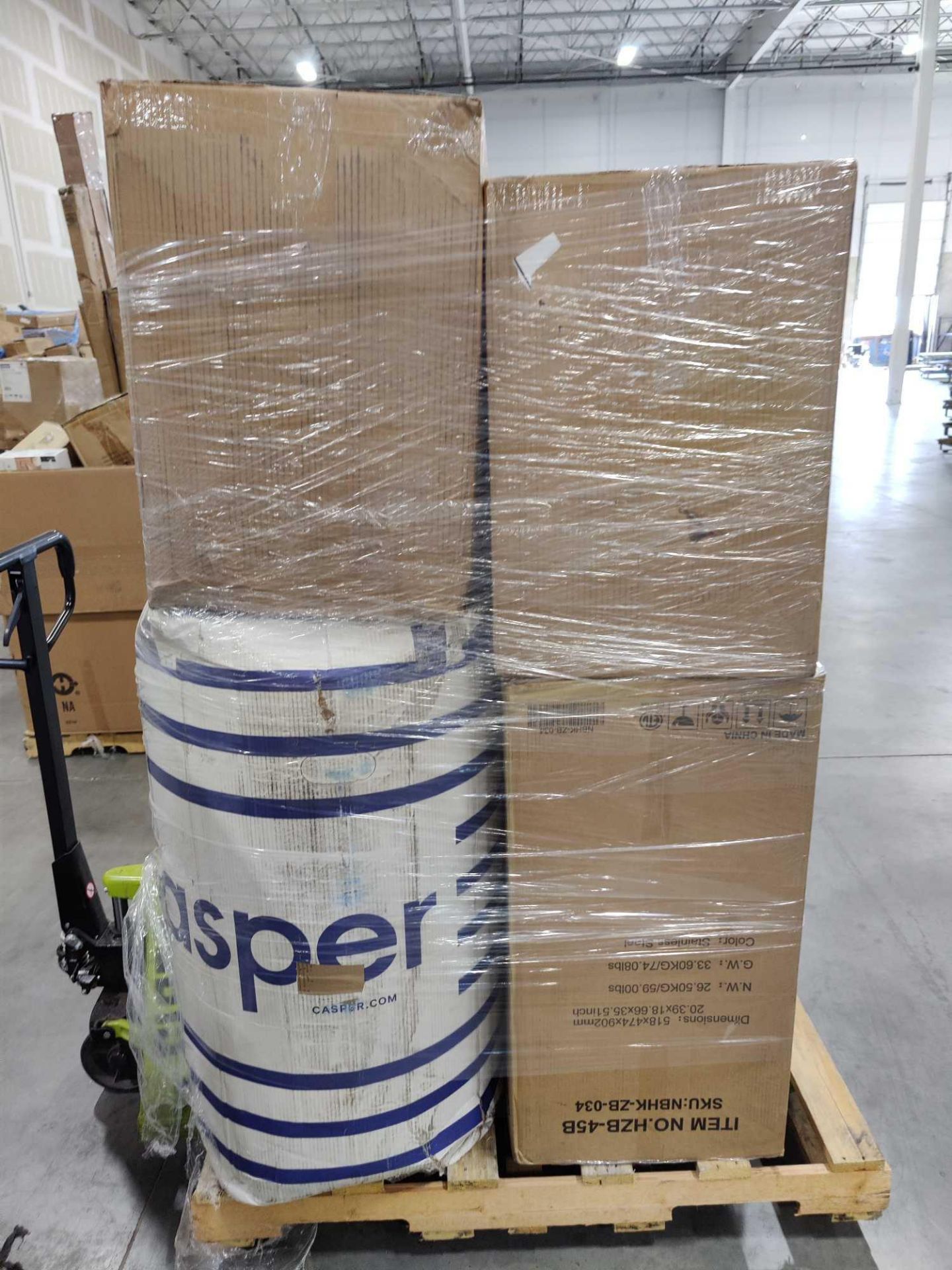 Bestway 14ft pool and Casper Mattress - Image 4 of 6