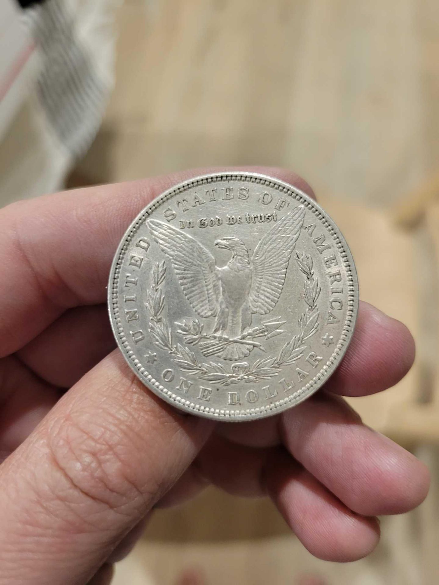 1879 Morgan Dollar - Image 2 of 2