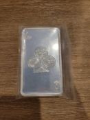 10 oz Ace of Clubs Silver Bar