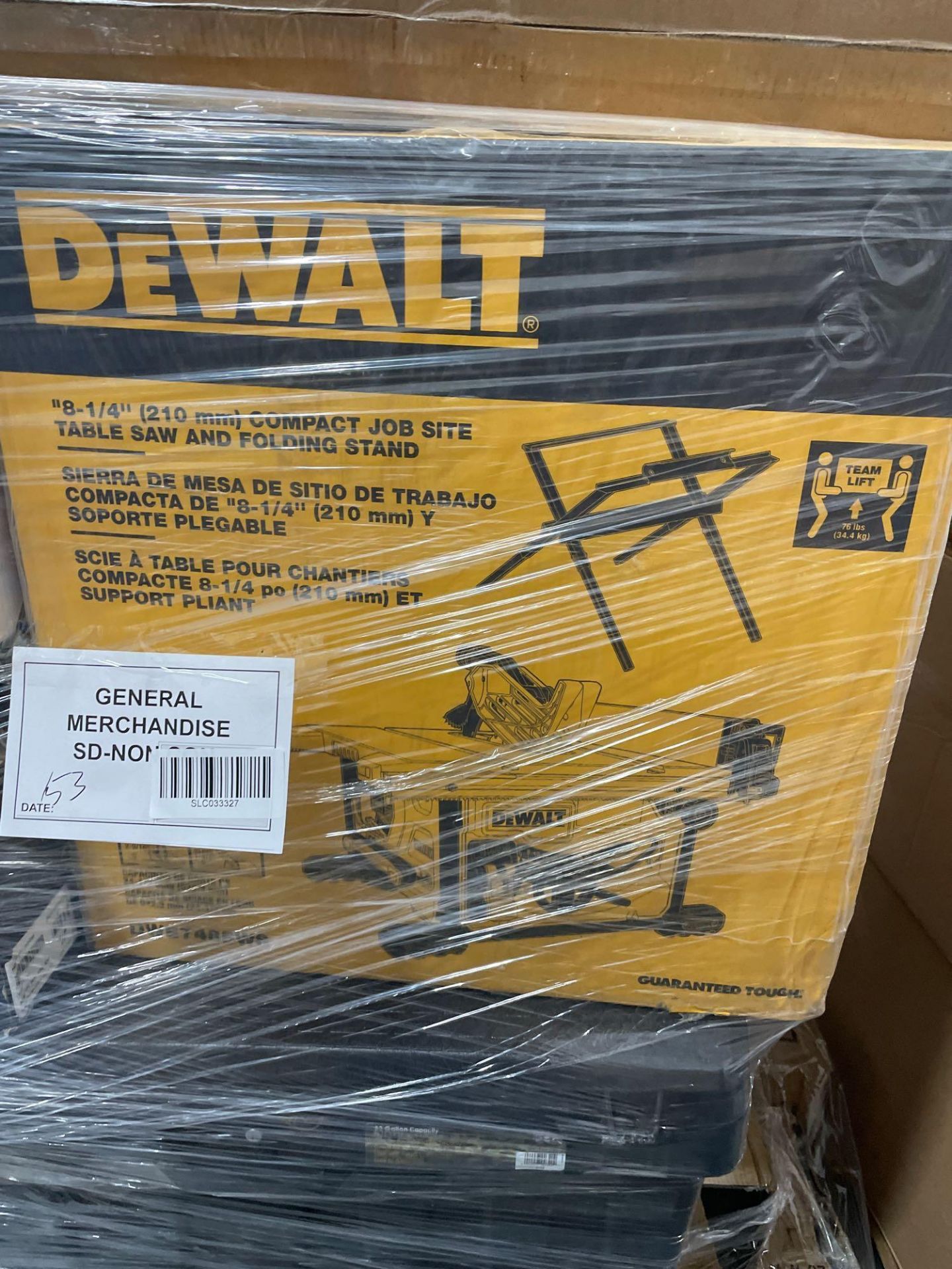 Dewalt jobsite table saw and more - Image 3 of 11