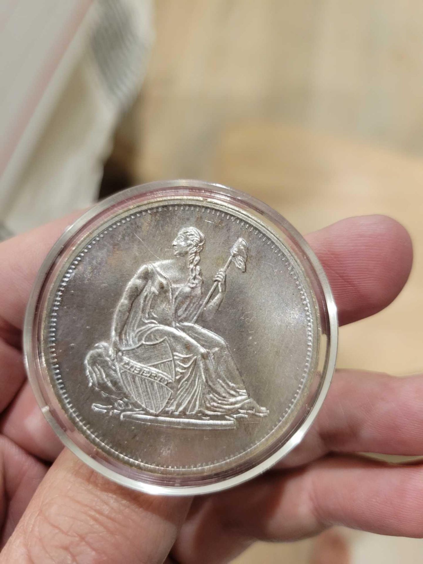 2 Vintage Silver Coins - Image 5 of 5