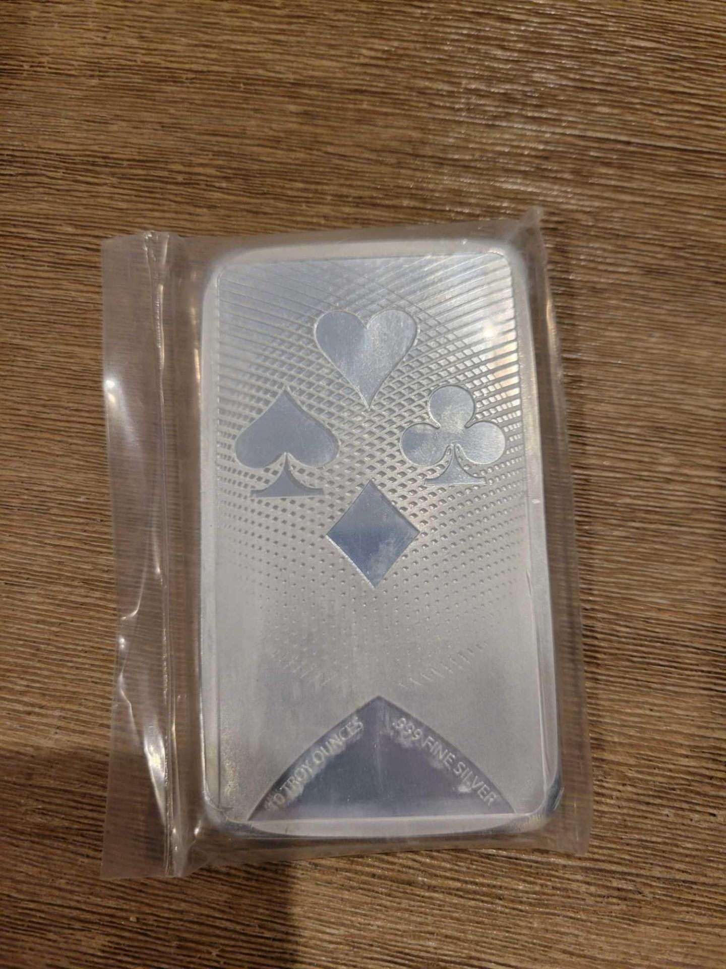 10 oz Ace of Spades Silver - Image 2 of 4