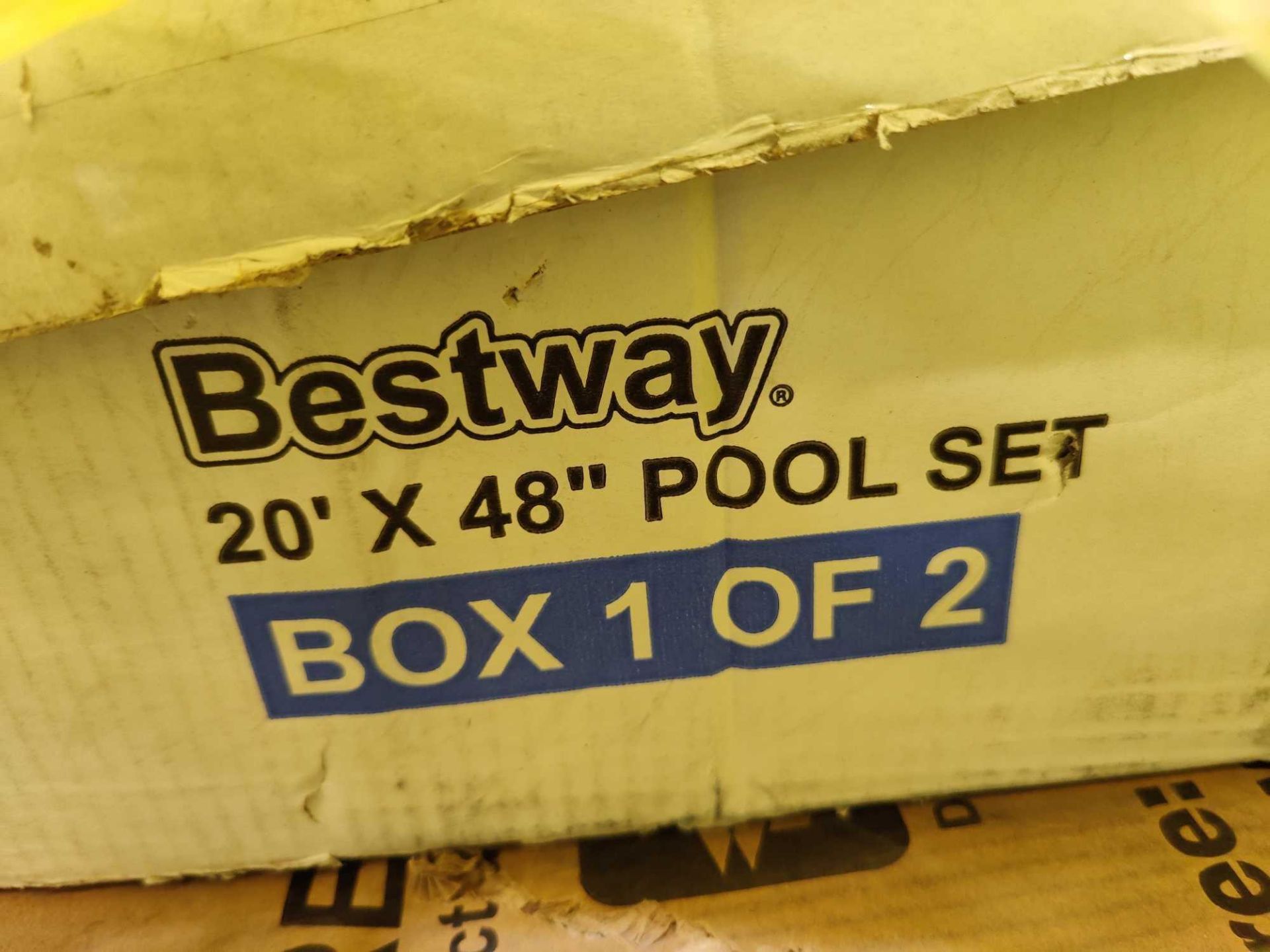 Bestway 20ft pool - Image 2 of 7