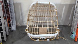 large basket deck chair