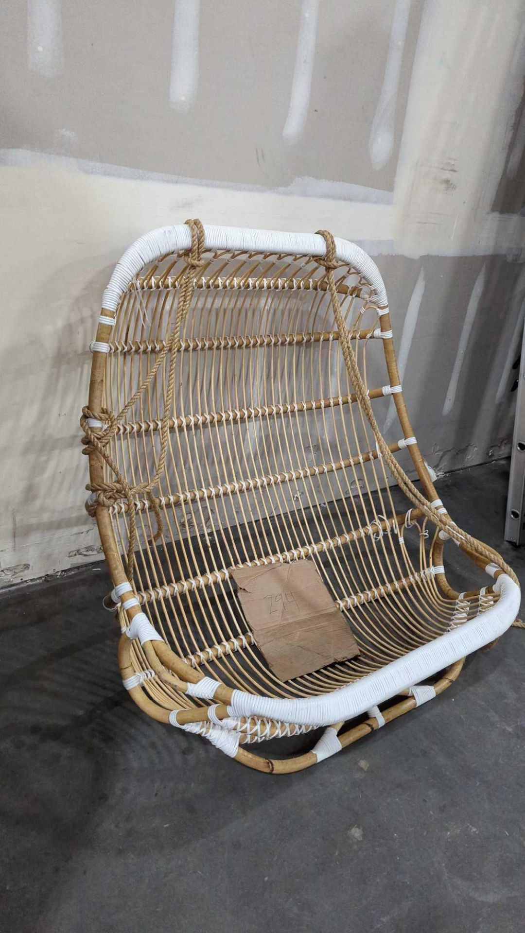 large basket deck chair - Image 2 of 3