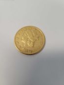 1879 Liberty Head $20 Gold Coin