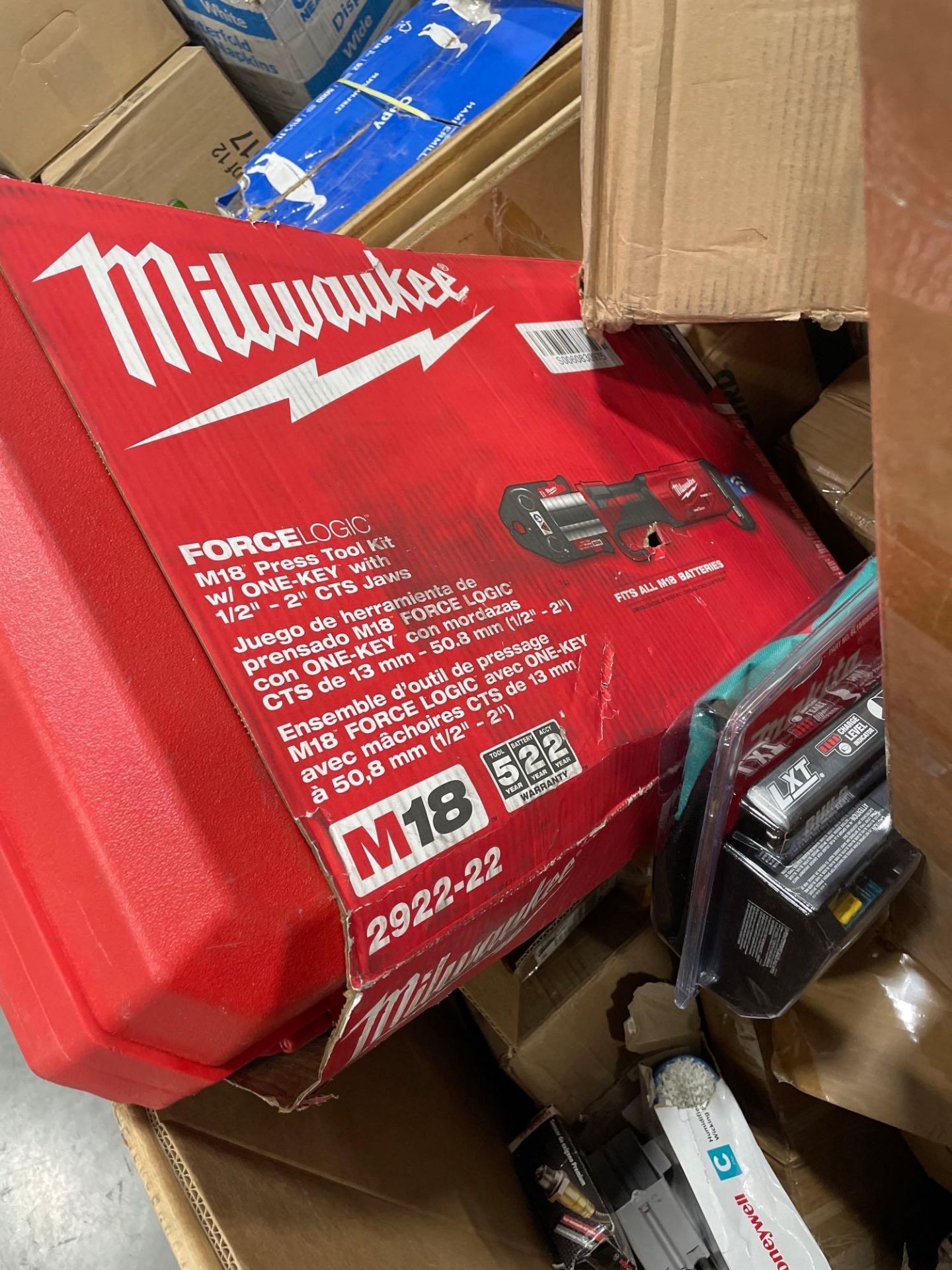 Milwaukee Press tool kit, Makita, and more - Image 5 of 10