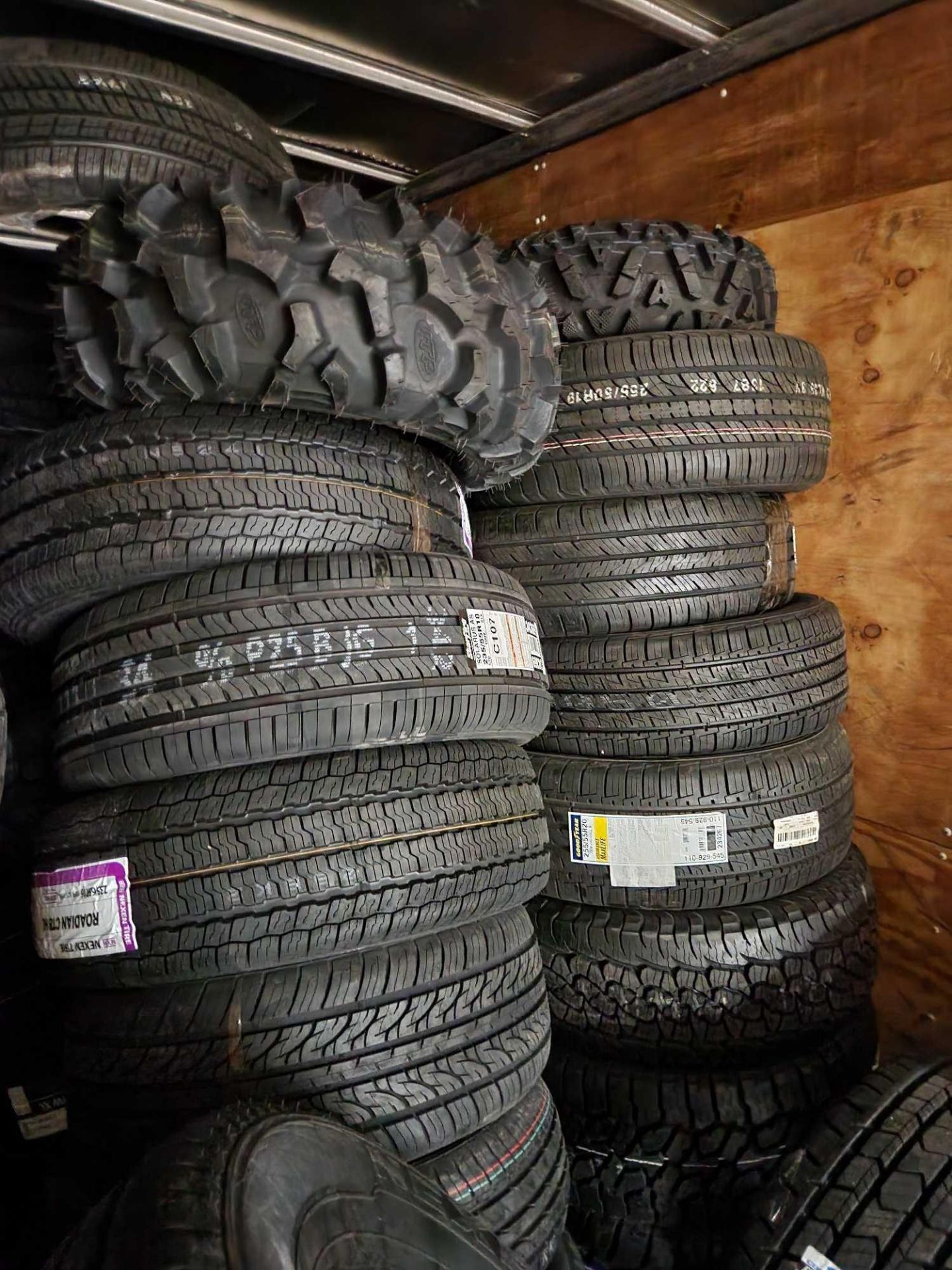 Semi Load of Tires