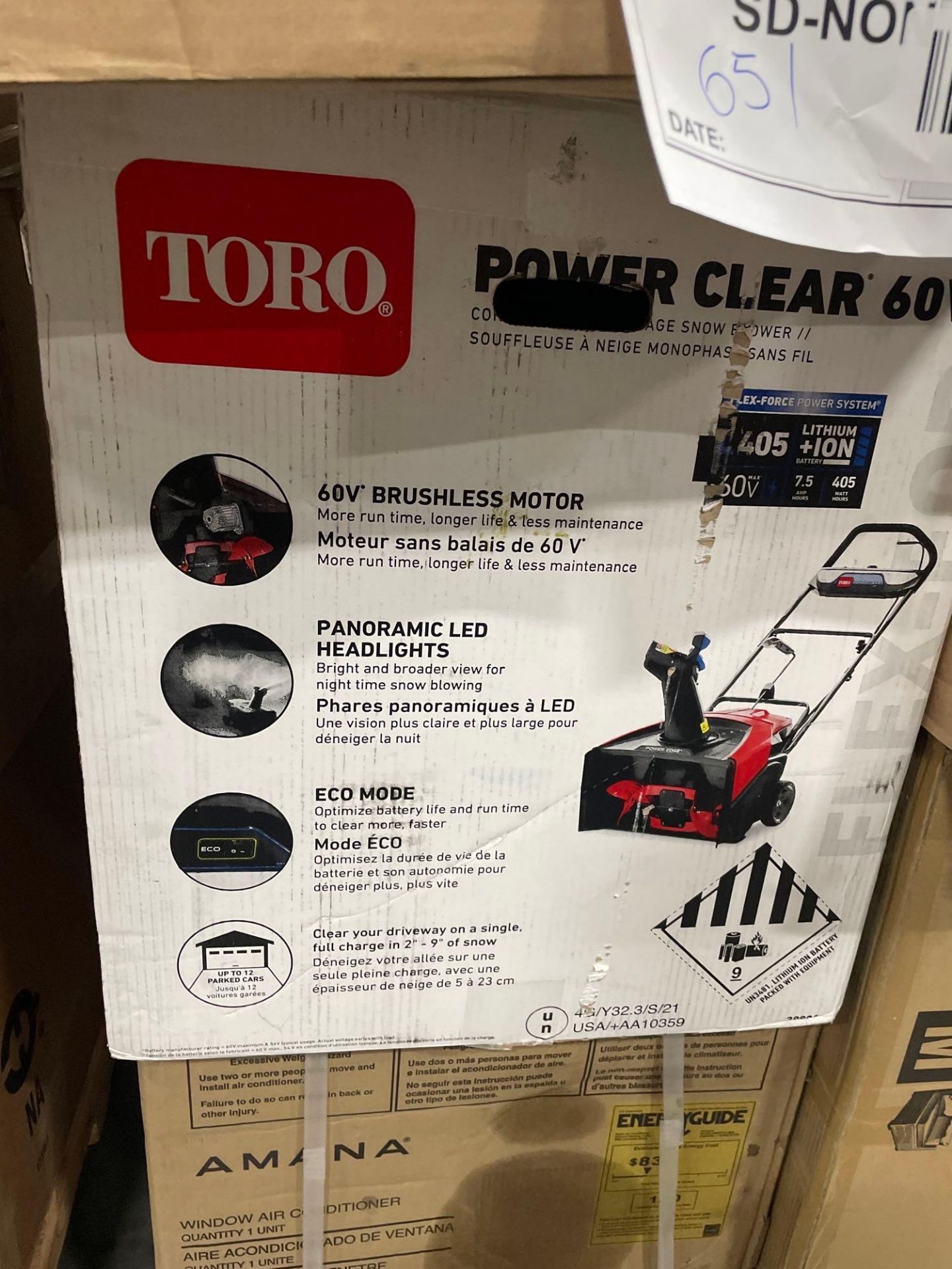 Toro Snow Blower, Fridge and more - Image 4 of 20