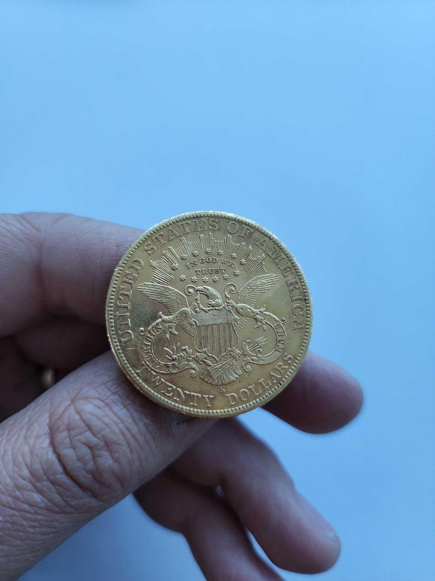 1903 Liberty Head 20 Dollar Gold Piece - Image 2 of 2