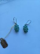 Beryl (Emerald) Earrings 2.87 ctw
