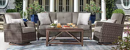 4pc deep seating set/outdoor couch