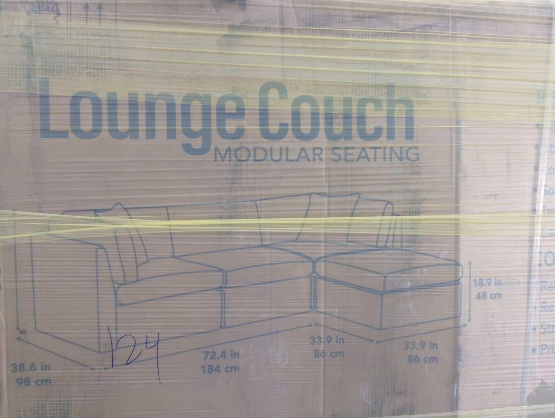 Cole & Rye Lounge couch - Image 2 of 4