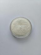 1976 Vintage Montreal Silver Coin approx 1.456 oz
