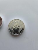 Lion and Grey Hound 2 2 oz Queens Beasts Coins