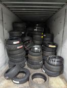 Tire Trailer approx 700 tires