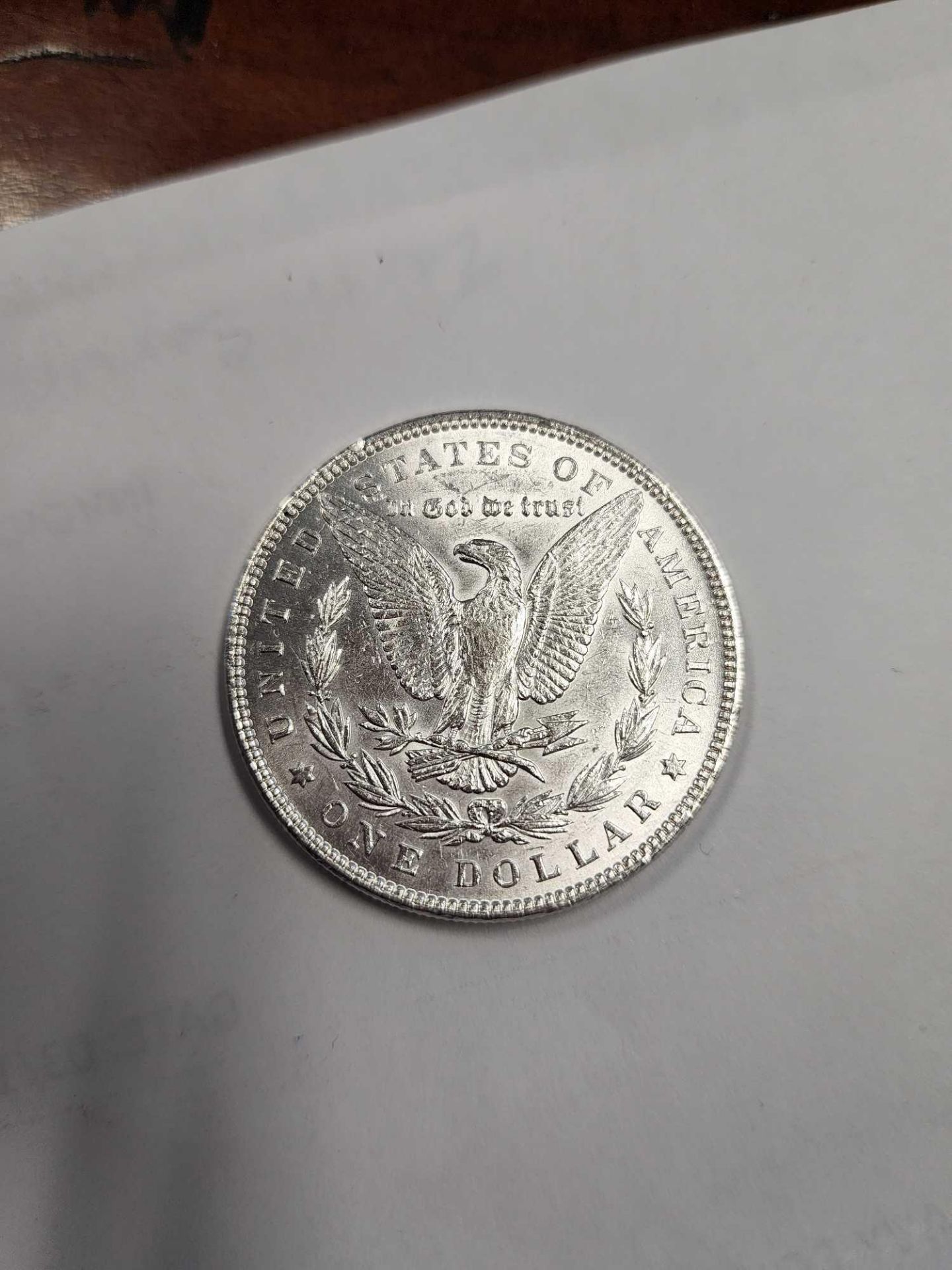 1883 Morgan Dollar (uncirculated) - Image 2 of 3