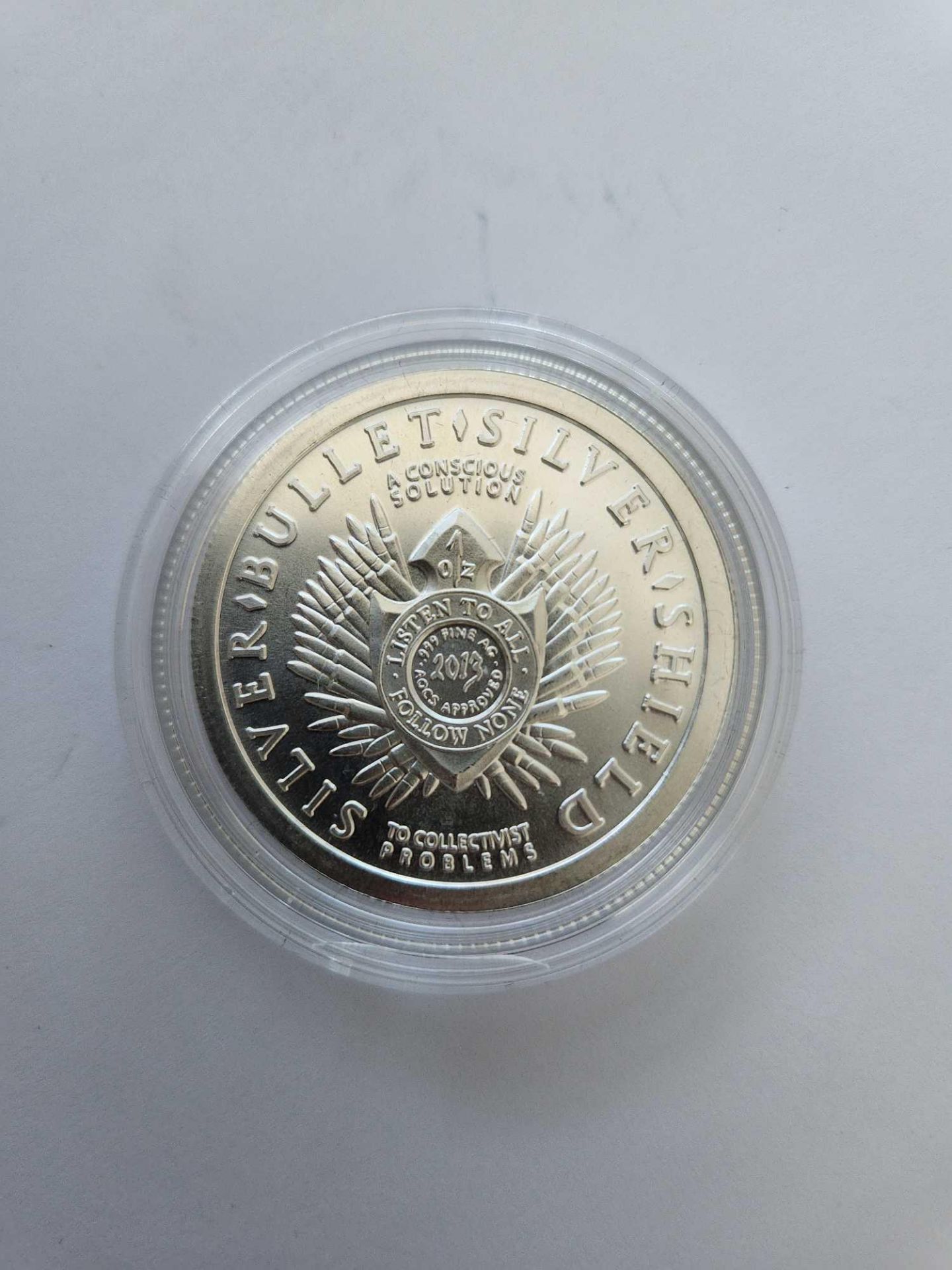 Silver Sheield Freedom Silver Coin - Image 3 of 4