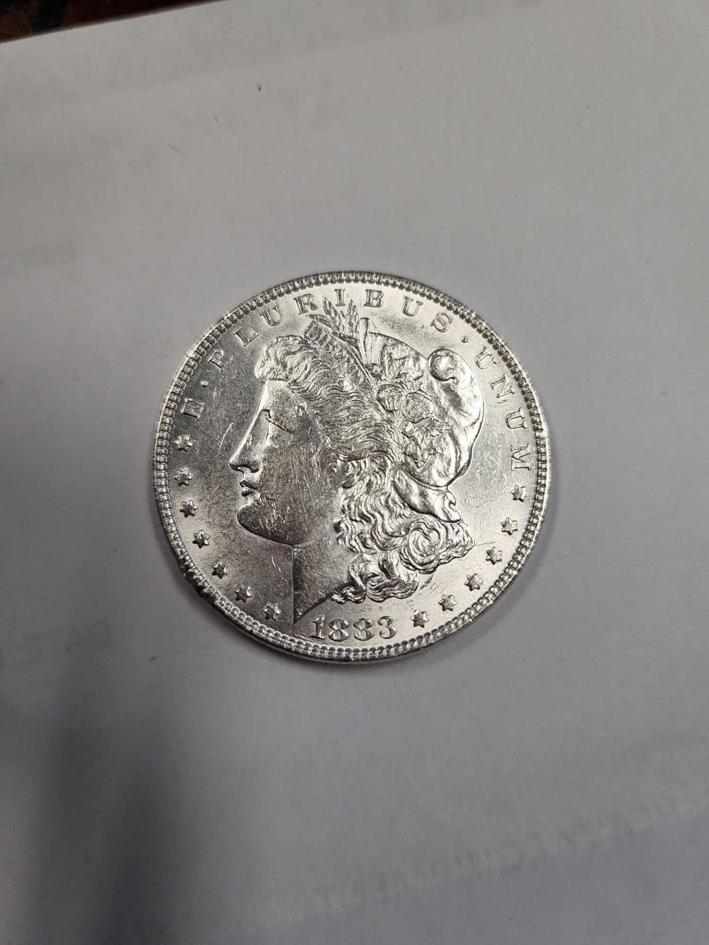 1883 Morgan Dollar (uncirculated)