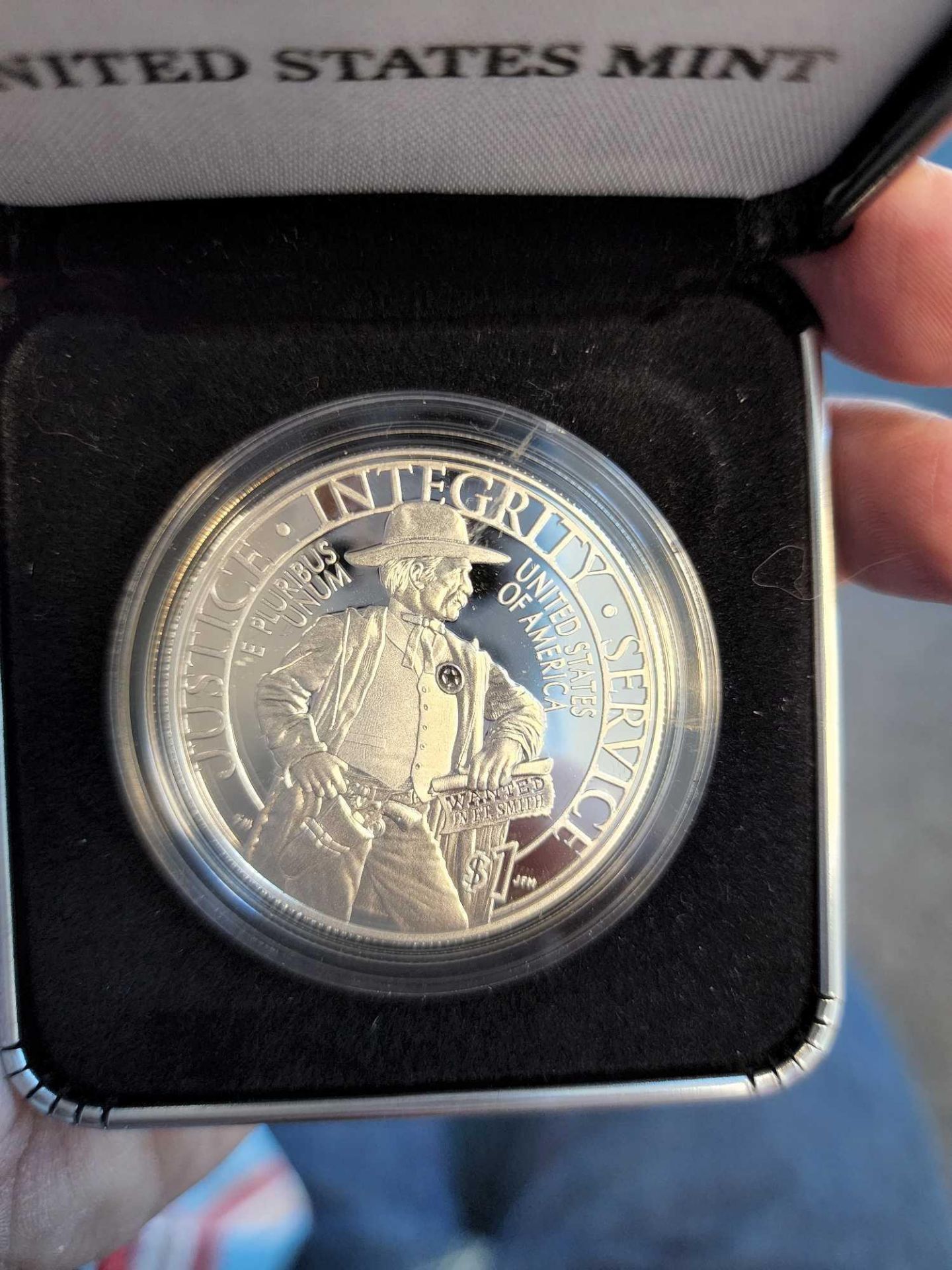 2015 US Marshals Mint Silver Coin - Image 3 of 5