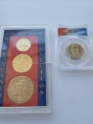 2 misc coin sets