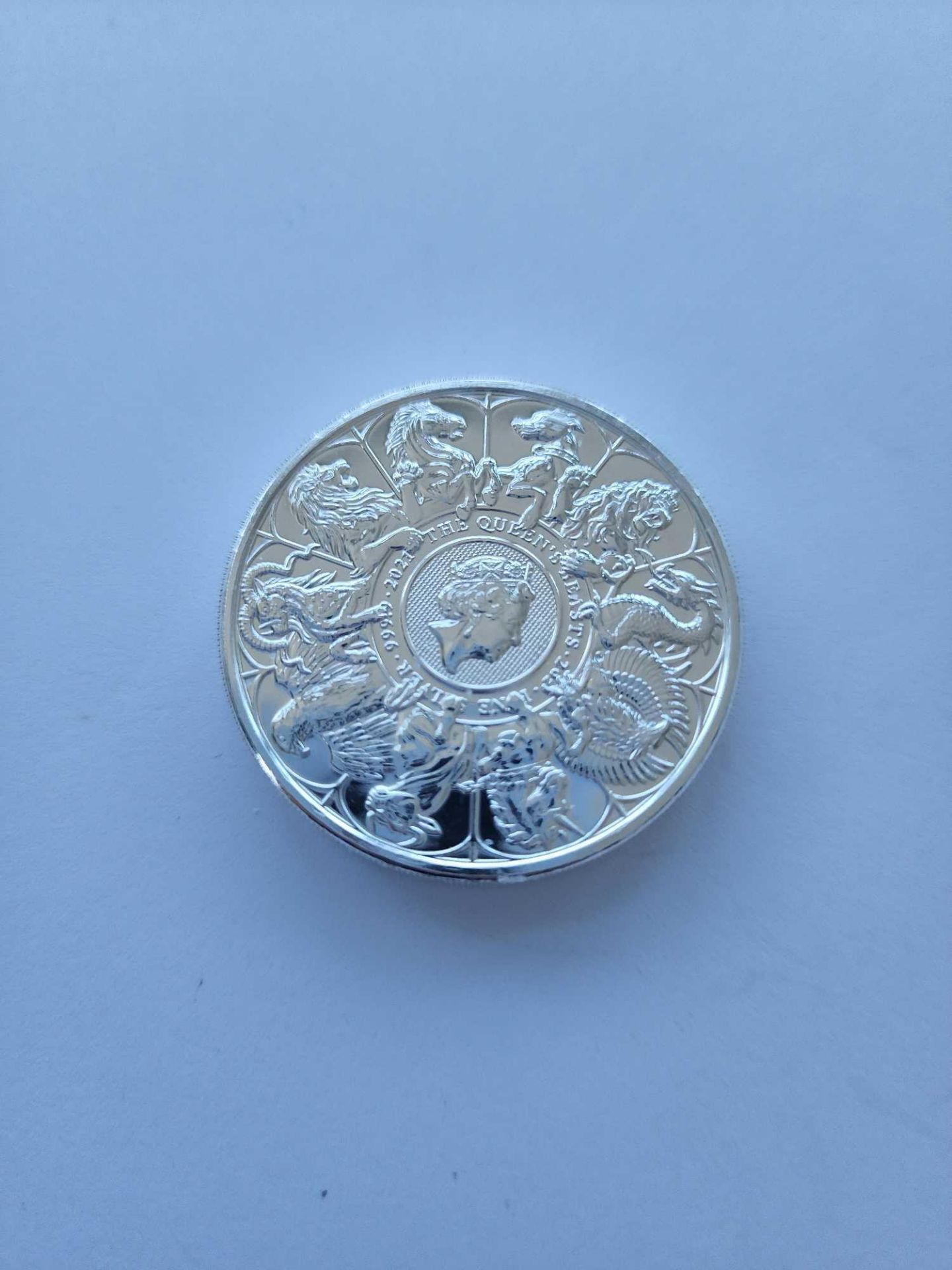 Queens Beasts 2 oz Silver Coin