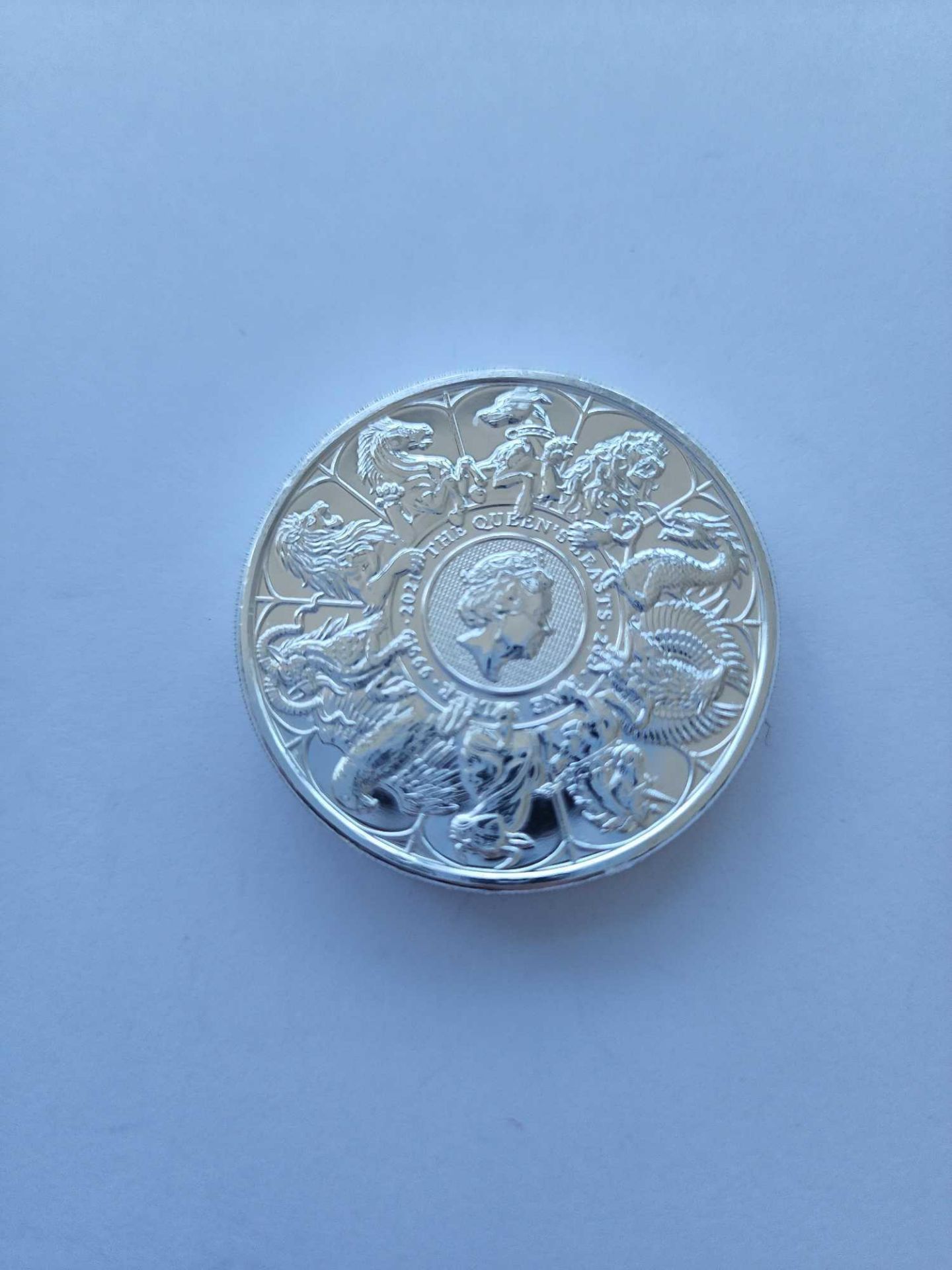 Queens Beasts 2 oz Silver Coin - Image 3 of 3