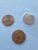 3 misc collectable coins