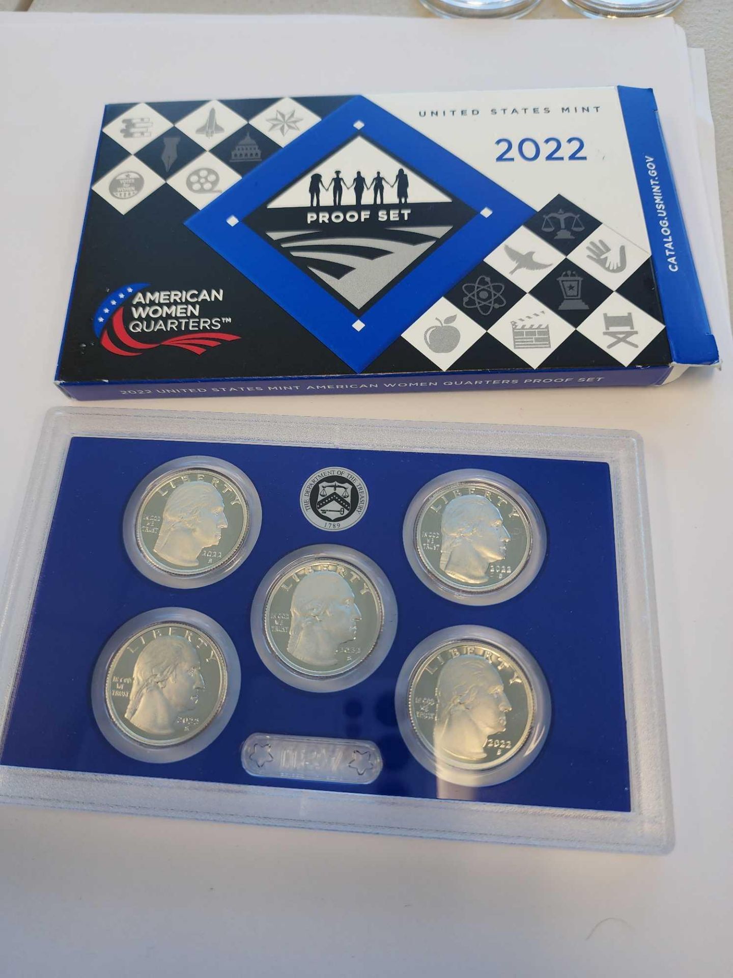 2022 American women quarter proof set