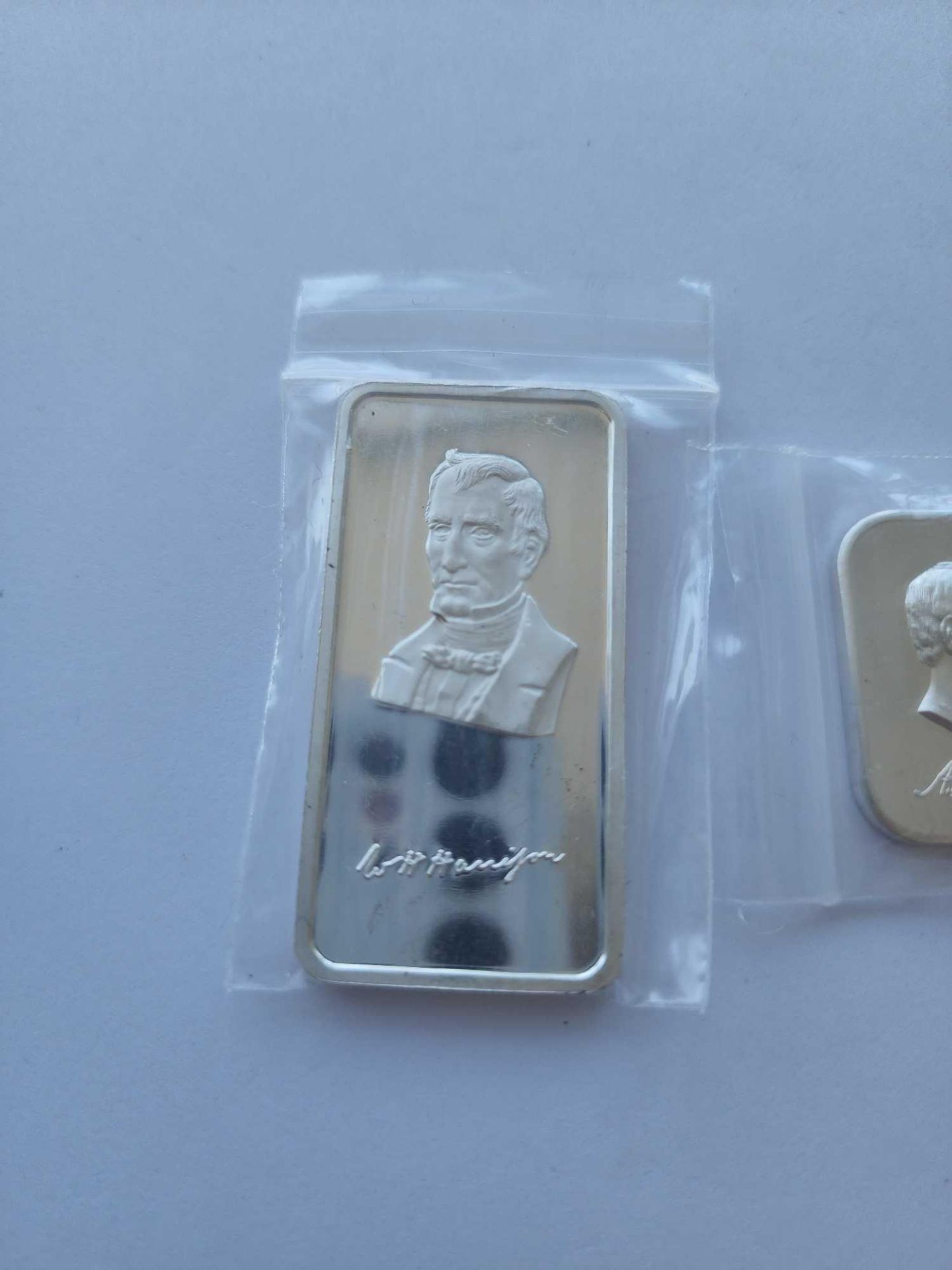 2 president silver bars - Image 2 of 4