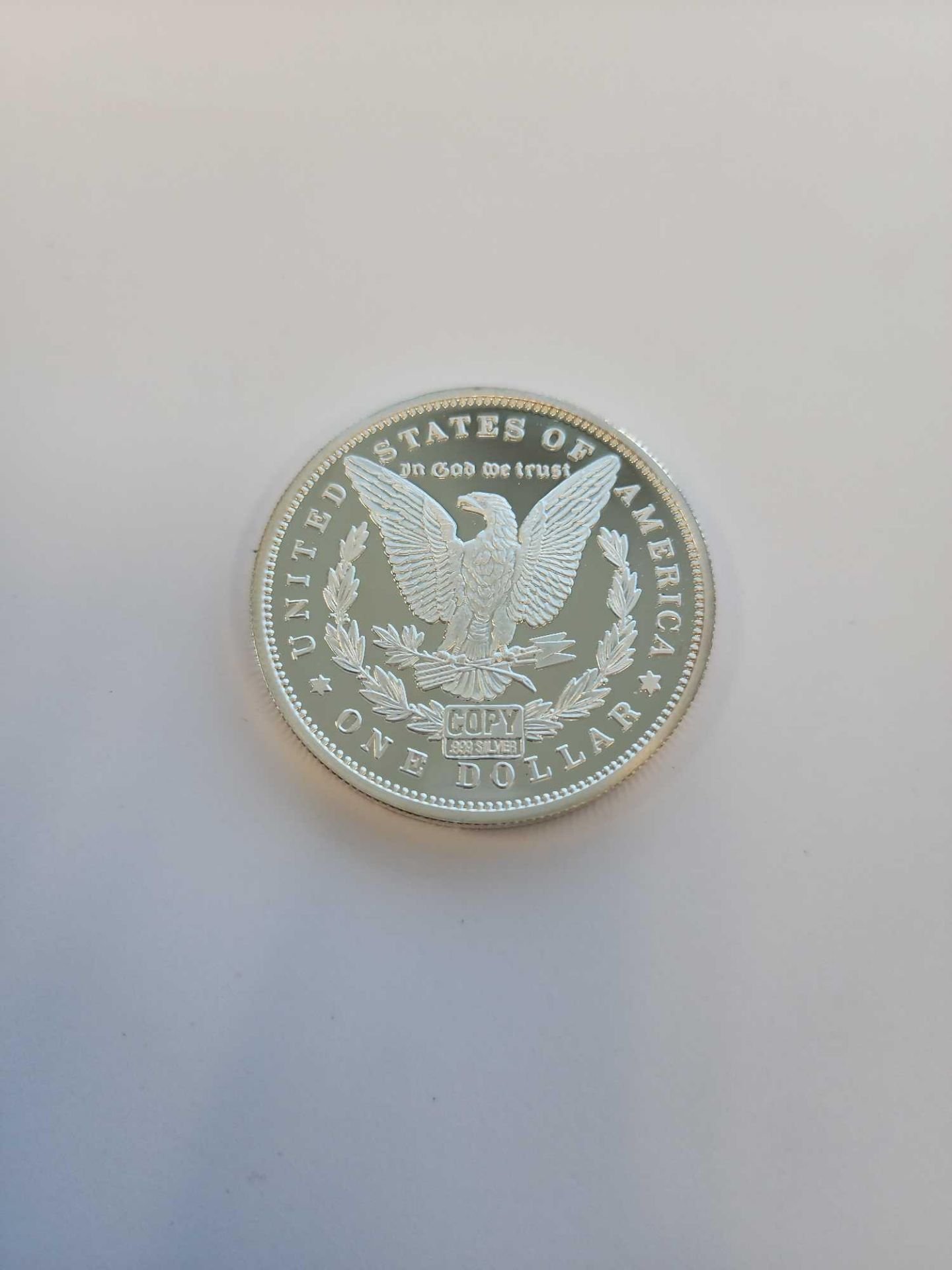 2 oz Silver Morgan Dollar Replica - Image 2 of 3