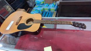 Squire SA-100 acoustic guitar