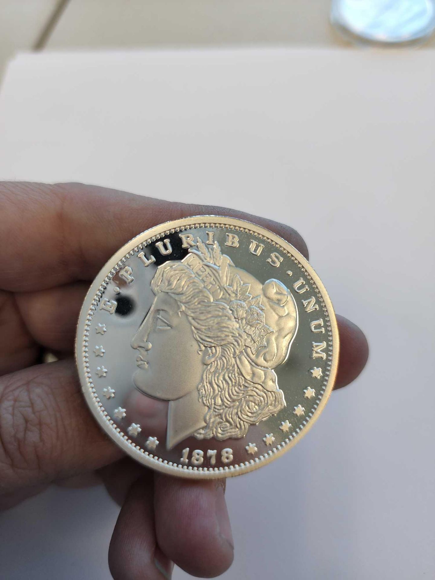 2 oz Silver Morgan Dollar Replica - Image 3 of 3