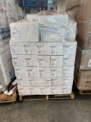 pallet of brother Dr 620 replacement cartridges and HP compatible replacement printer