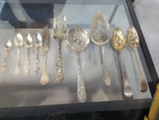 sterling silver spoons/forks
